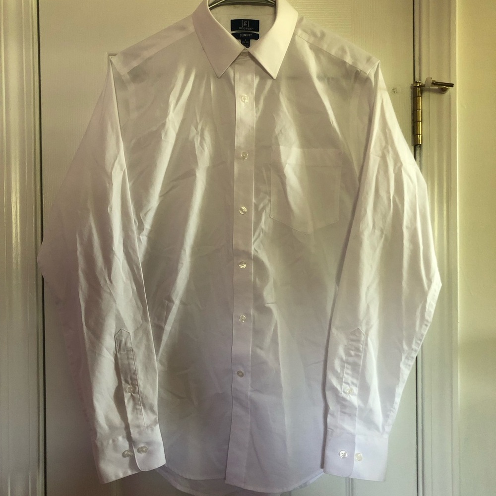 white button up shirt